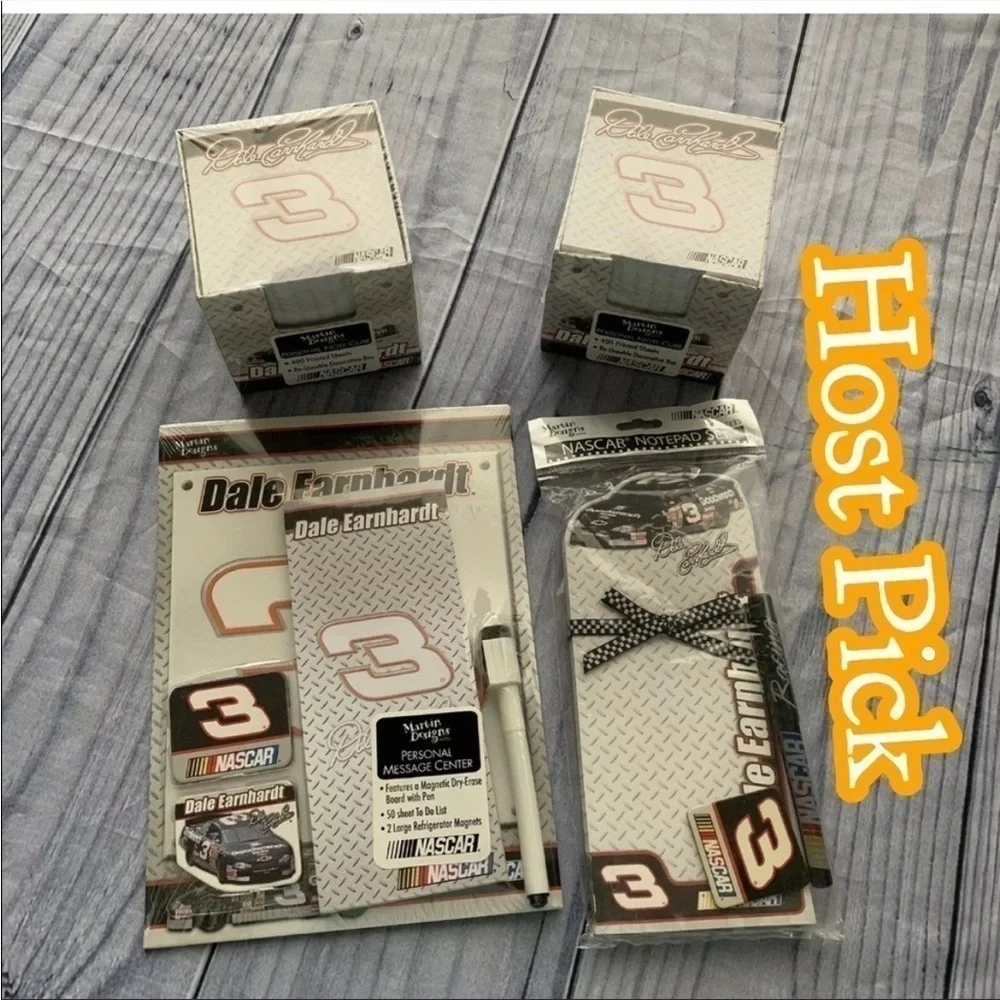 𝅺✅2X Host Pick✅ Martin Designs Dale Earnhardt Notepad Collection